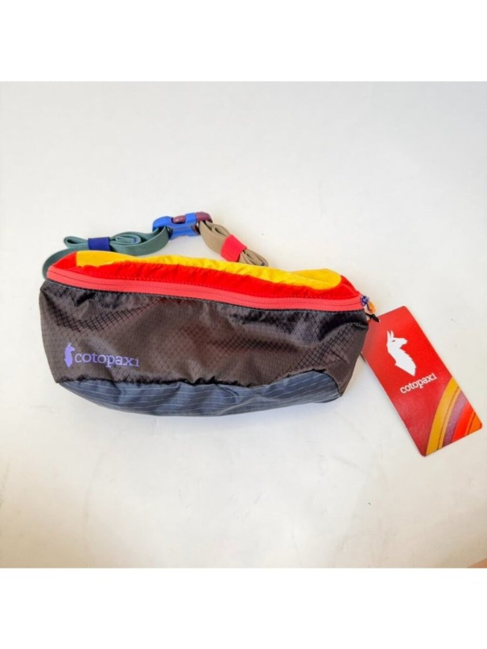 NWT Cotopaxi Bataan customized 3L Del Dia Fanny Pack Multicolor Outdoor Travel